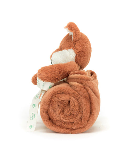 JELLYCAT BASHFUL FOX CUB BLANKIE