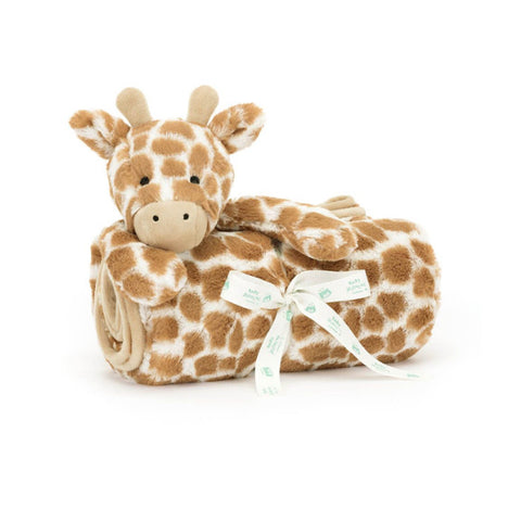 JELLYCAT BASHFUL GIRAFFE BLANKIE