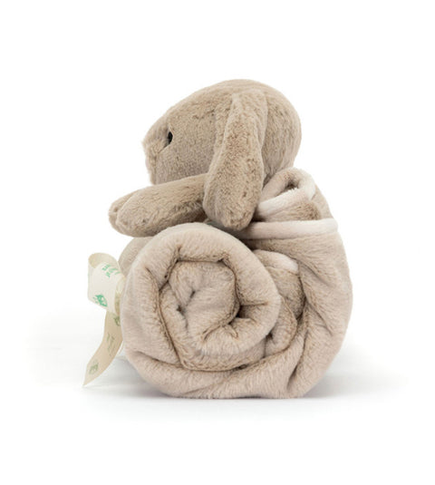 JELLYCAT BASHFUL BEIGE BUNNY BLANKIE