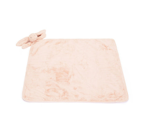 JELLYCAT BASHFUL BLUSH BUNNY BLANKIE