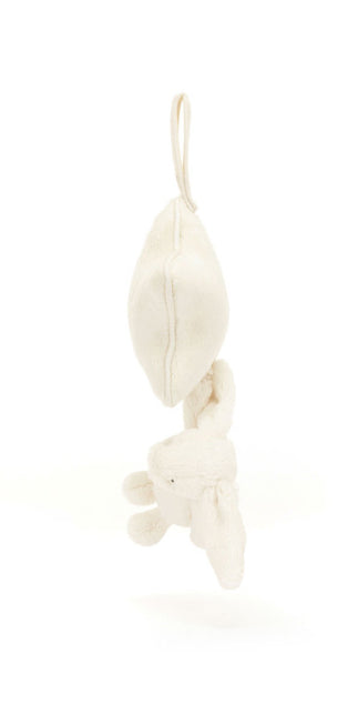 JELLYCAT BASHFUL CREAM BUNNY MUSICAL PULL