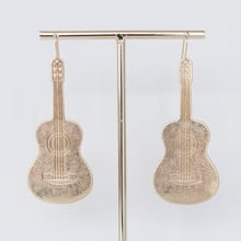 Leslie Curtis Cash Guitar Earrings