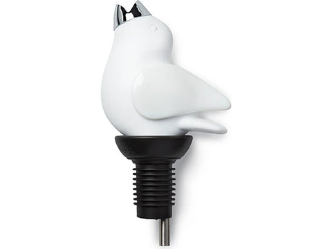 ChirpyTop™ Wine Pourer White/White