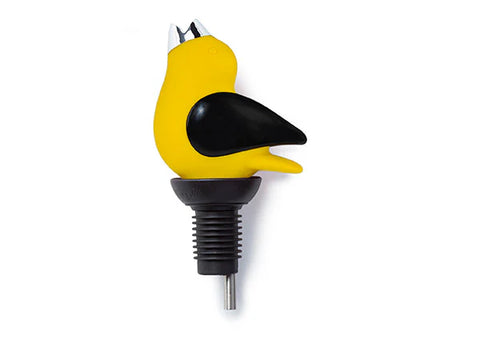 ChirpyTop™ Wine Pourer Yellow/Black