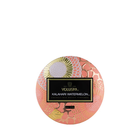 Voluspa Kalahari Watermelon Tin Candle