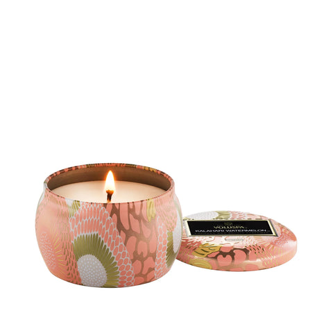 Voluspa Kalahari Watermelon Tin Candle