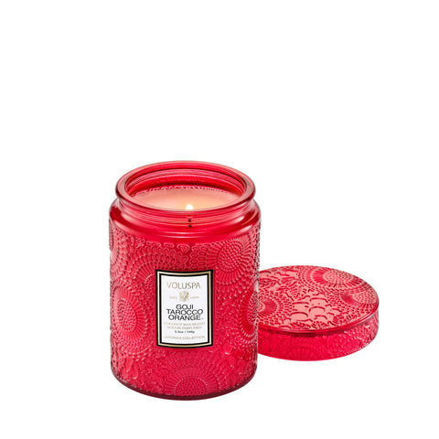 Voluspa Goji Tarocco Orange Small Jar Candle