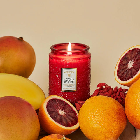 Voluspa Goji Tarocco Orange Small Jar Candle