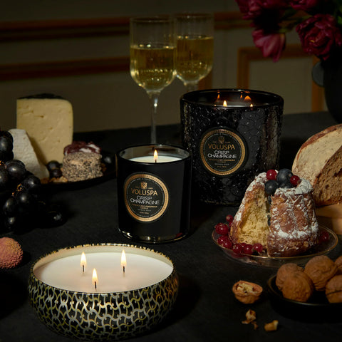 Voluspa Crisp Champagne Classic Candle