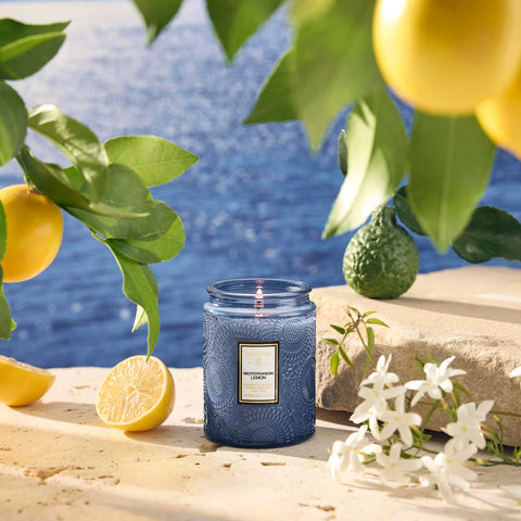 Voluspa Mediterranean Lemon Small Jar Candle