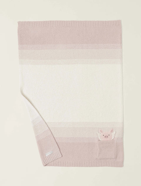 Barefoot Dreams CozyChic® Flying Pig Stroller Blanket