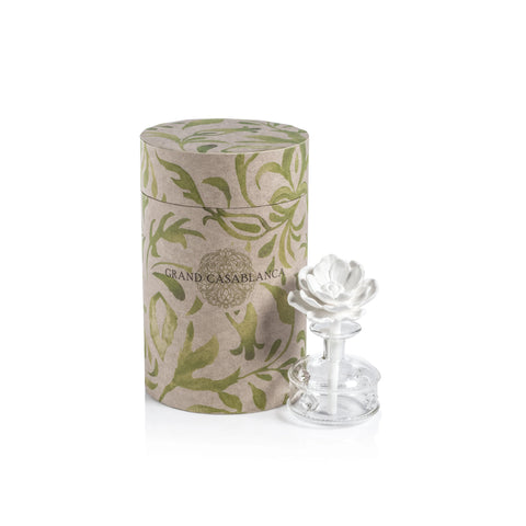 Zodax Mini Grand Casablanca Porcelain Water Lotus Diffuser