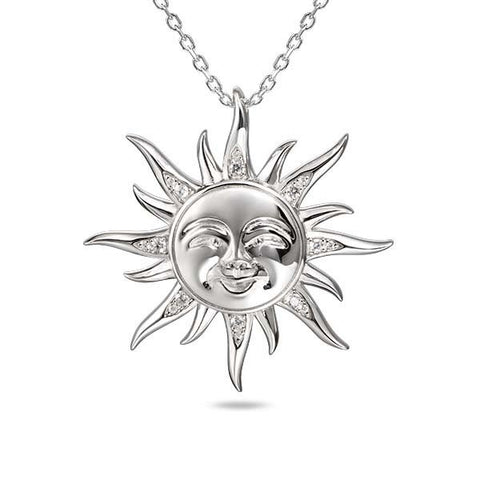 Alamea Sun Pendant Necklace