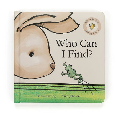 Jellycat Who Can I Find? Book