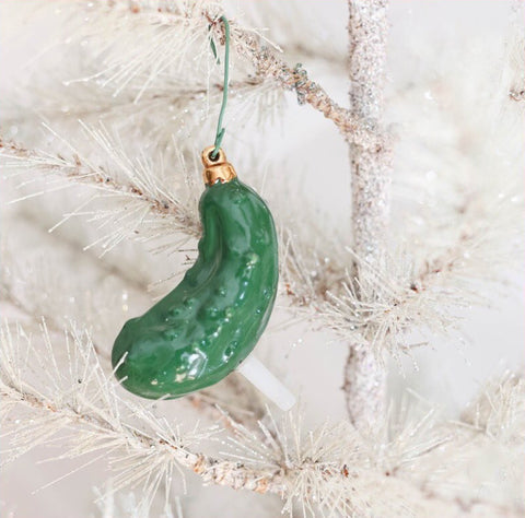 Nora Fleming Mini - Christmas Pickle - Luxurious Interiors