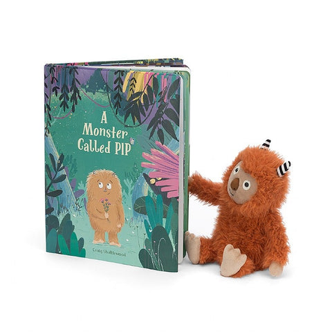 JELLYCAT A MONSTER CALLED PIP BOOK